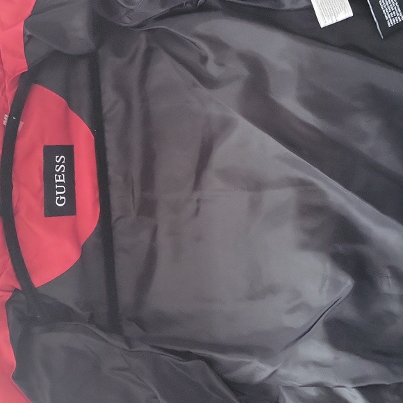 GUESS WOMEN'S RED PARKA - Picture 3 of 4